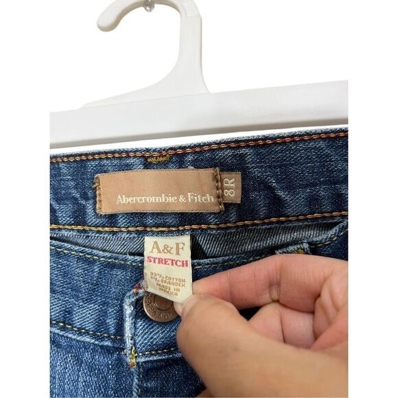 Vintage Abercrombie & Fitch Y2K Emma Boot Cut‎ Jeans Size 8 - Picture 6 of 11
